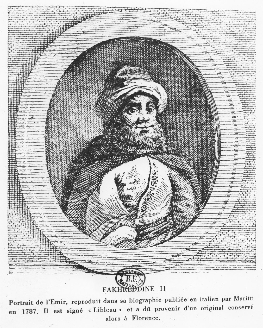 Emir Fakhr-al-Din II (kaiverrus) tekijältä Italian School