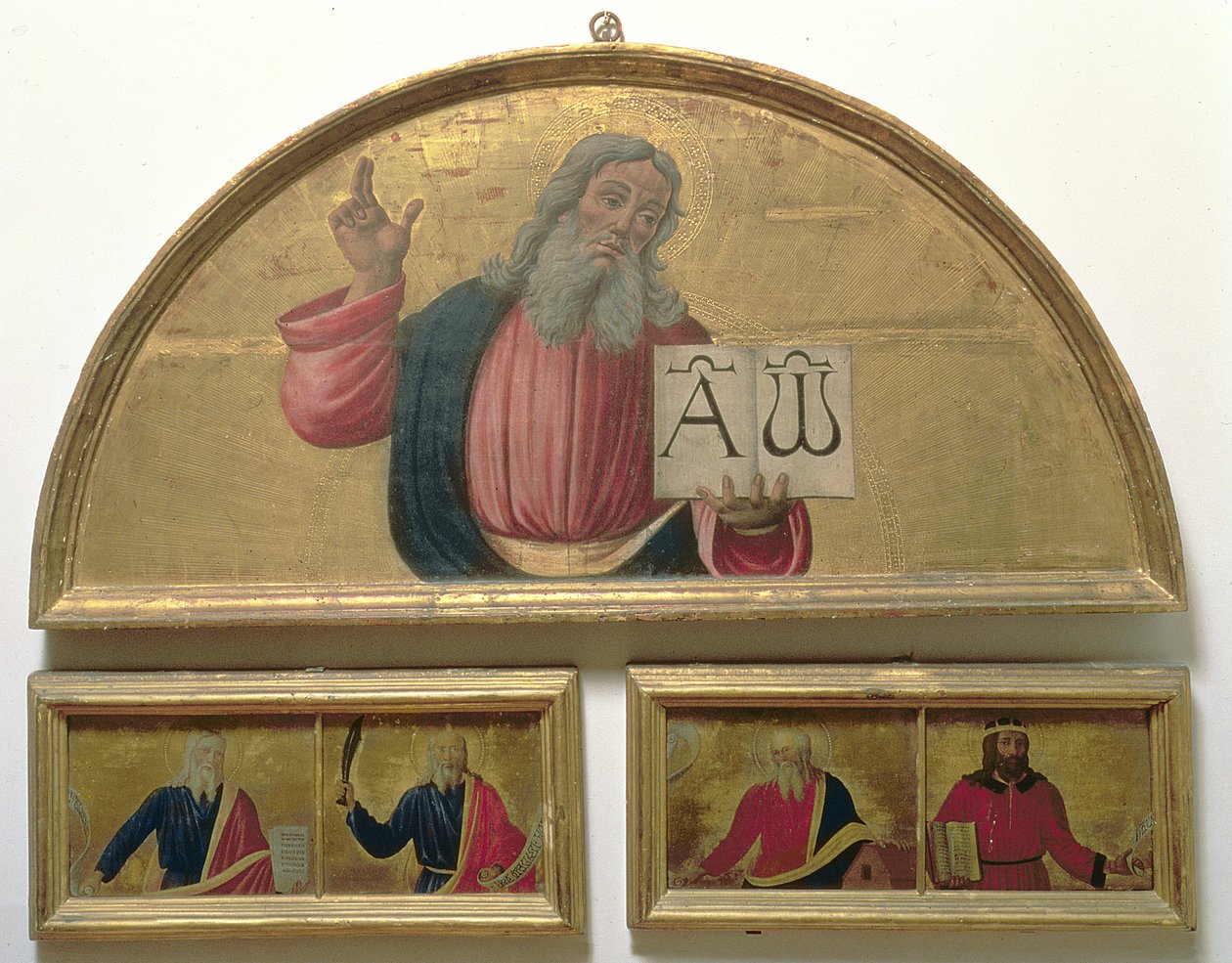 Ikuinen isä (tempera paneelissa) tekijältä Italian School