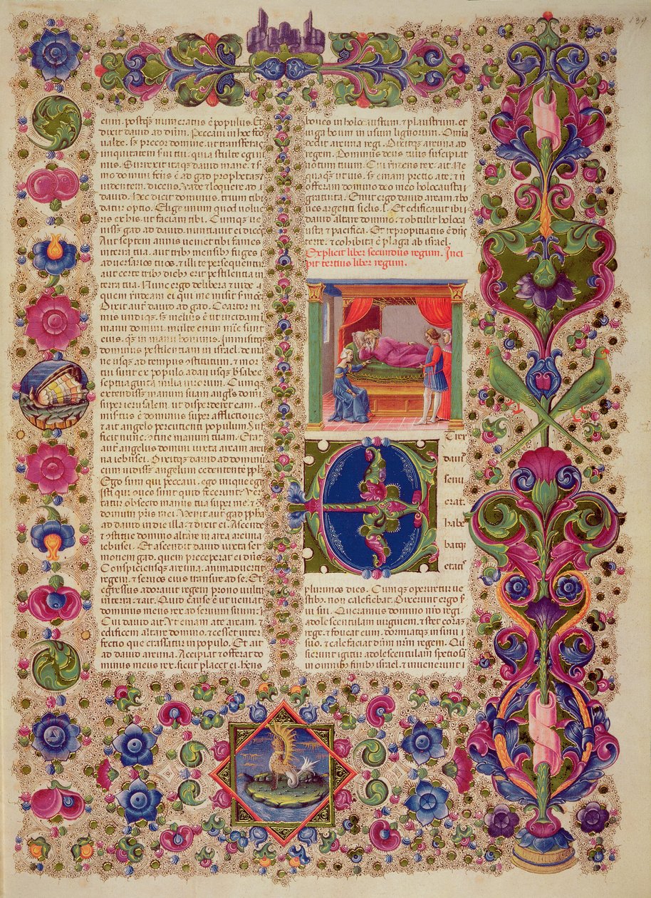 Fol.139r The Third Book of Kings, Borso d