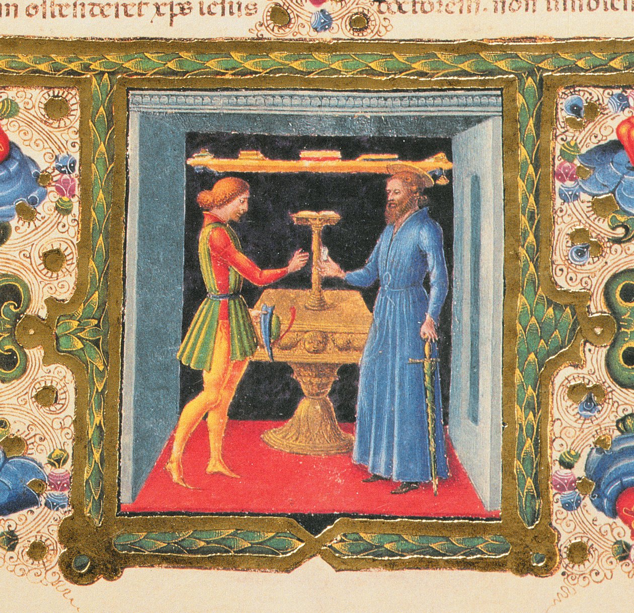 Fol.208r Pyhän Paavalin kirje Timoteukselle, Borso d