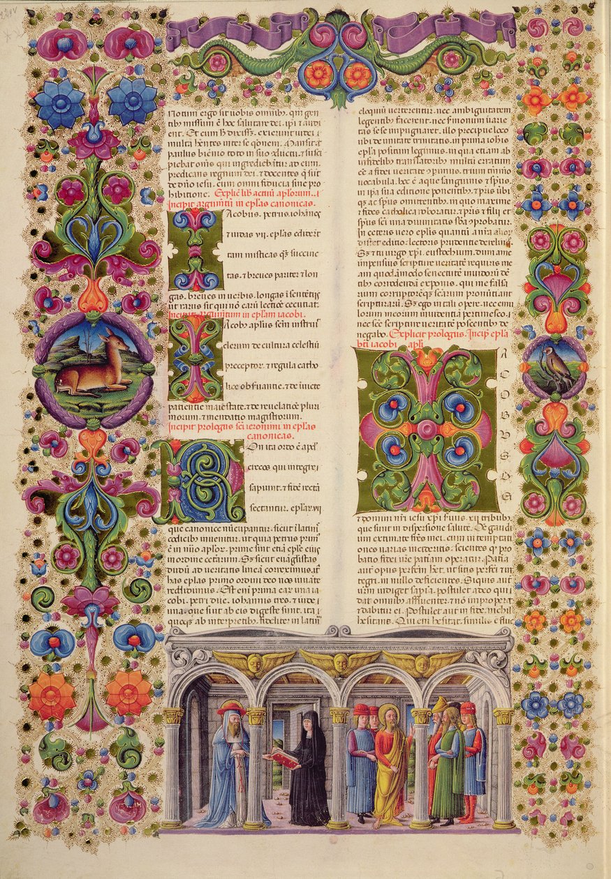 Fol.229 Jaakobin kirja, Borso d