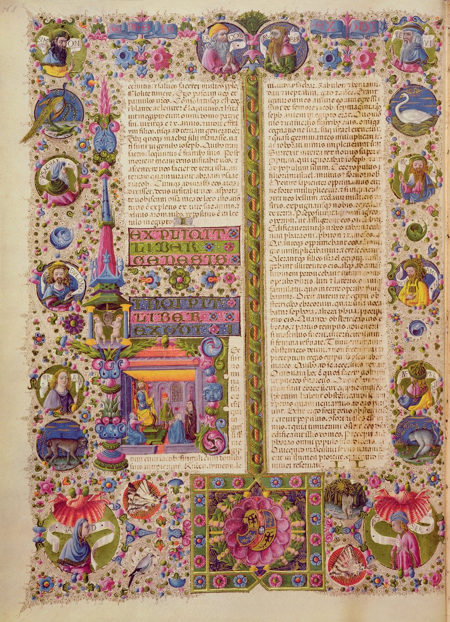 Fol.26v The Book of Exodus, Borso d