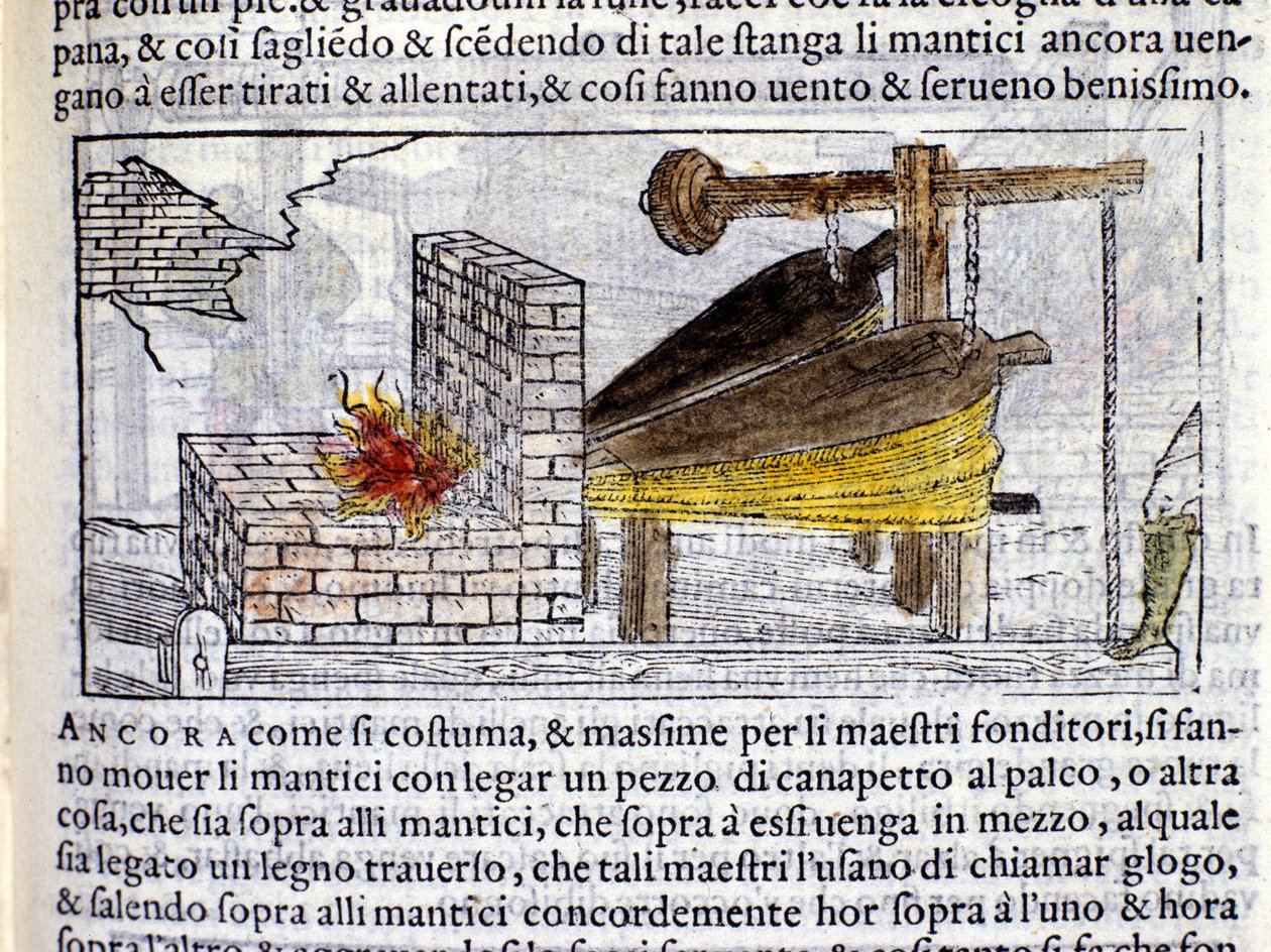 Forge - Biringuccion "Pirotechniassa". tekijältä Italian School