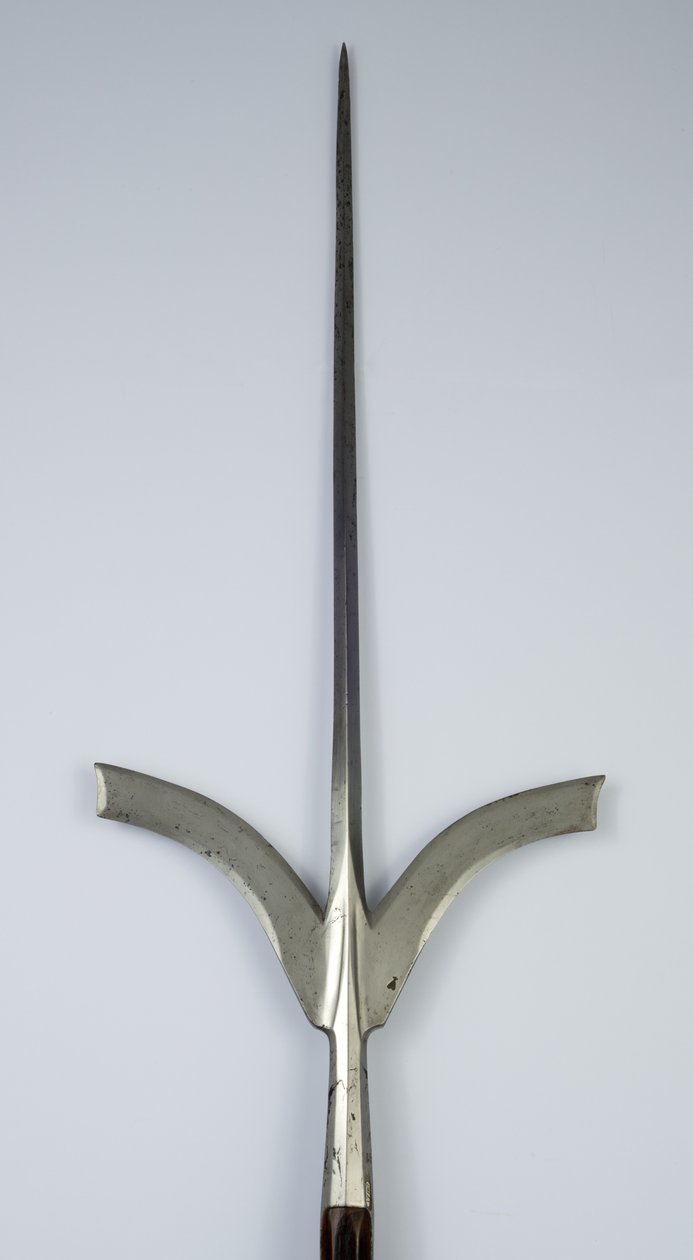 Friuli-keihäs, n. 1600-1625 (teräs ja puu) tekijältä Italian School