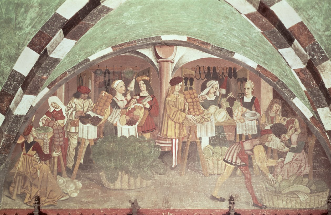 Mercat de fruites i verdures (fresco) (vegeu també 63046)finès tekijältä Italian School