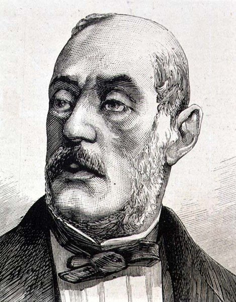 Giuseppe Ferrari (1811-1876) italialainen historioitsija ja poliittinen filosofi (kaiverrus) tekijältä Italian School