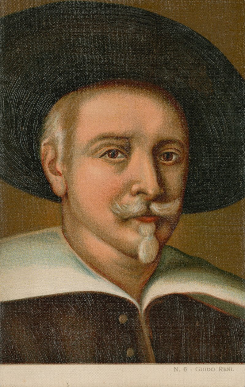 Guido Reni, italialainen taidemaalari (kromoliitti) tekijältä Italian School