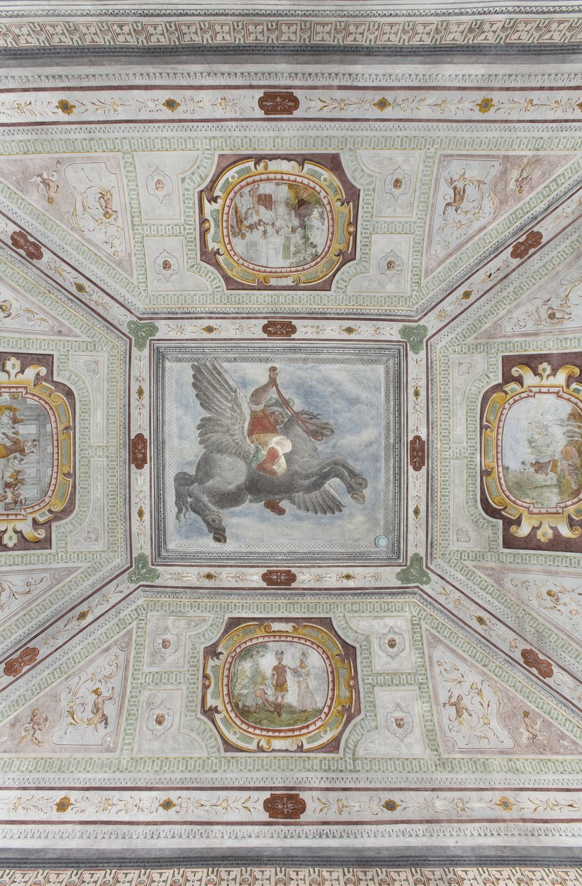 Hall of Perseus: siivekäs hevonen tekijältä Italian School