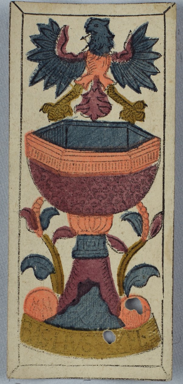 Italialainen pelikortti, 1600-luku tekijältä Italian School
