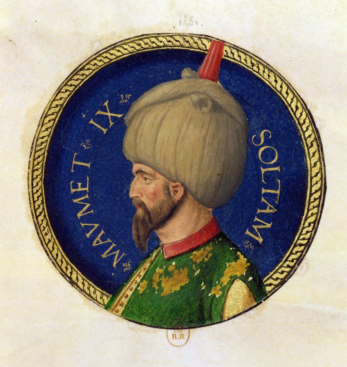 Mehmed II (1432-81) kutsui Fatihia, Valloittajaa tekijältä Italian School