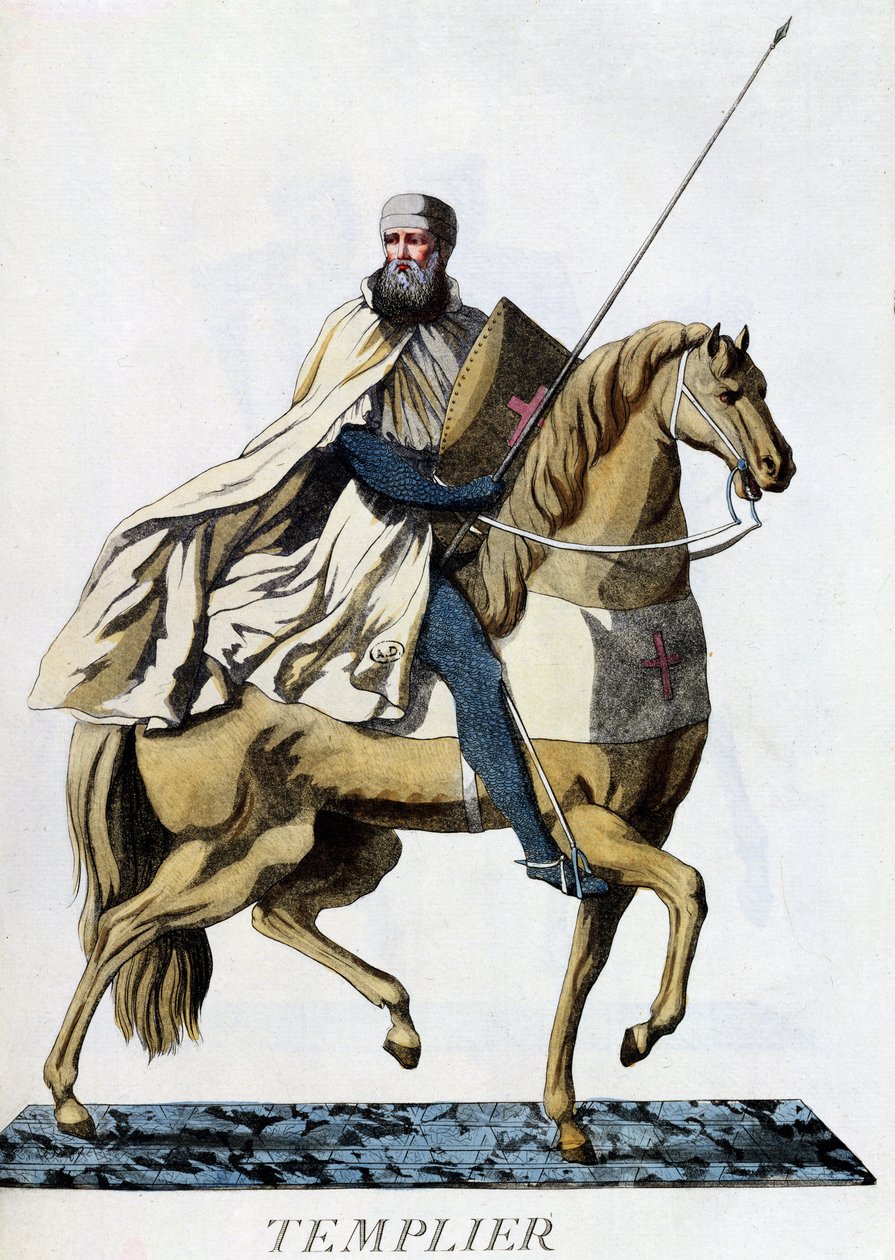 Temppeliritari Battledressissa, 1783 tekijältä Italian School