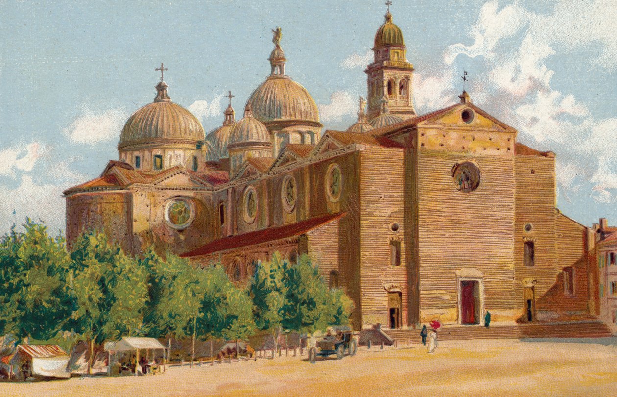 Padova / Padova: Pyhän Justiinan basilika (kromoliittinen) tekijältä Italian School