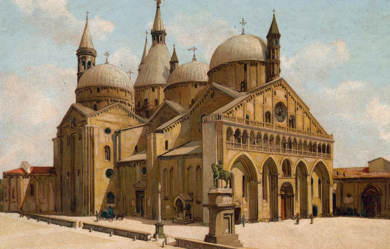 Padova / Padova: Antoniuksen basilika (kromoliittinen). tekijältä Italian School