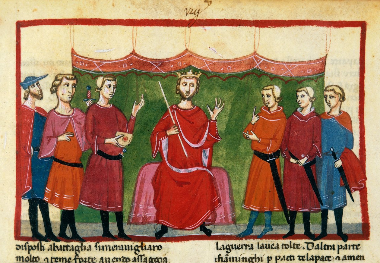Sakon maksaminen Gonfaloniere of Justicelle tekijältä Italian School