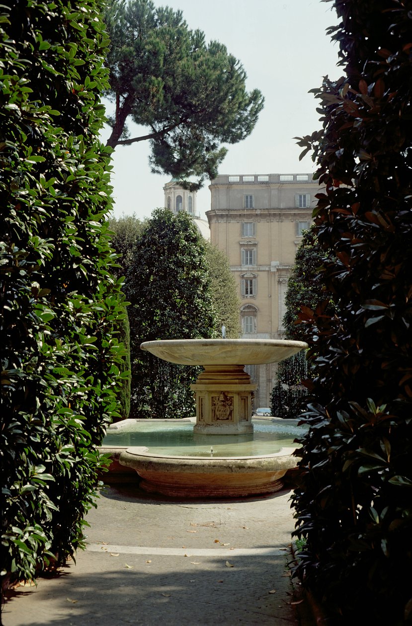 Piazza Santa Martan suihkulähde tekijältä Italian School