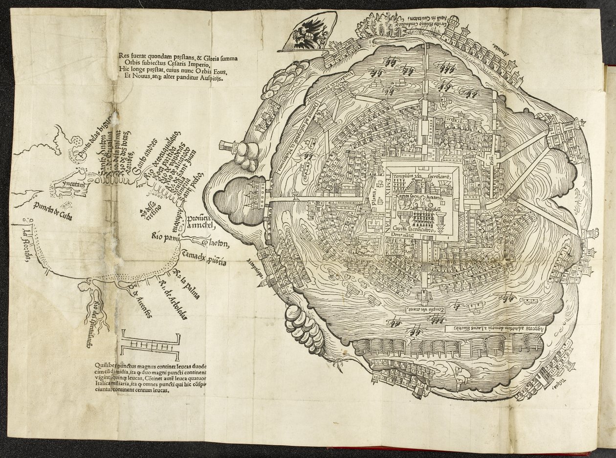 Meksikon suunnitelma, Hernando Cortés, La preclara narratione di Ferdinando Cortese della Nuoua Hispagna, Venetsia tekijältä Italian School