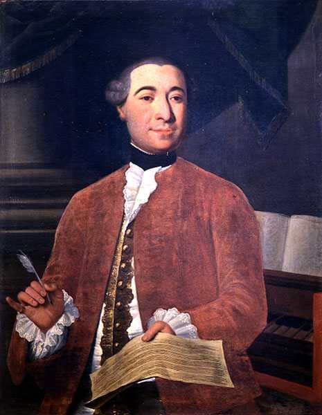 Anton Maria Paolin muotokuva, n. 1750 (öljy kankaalle) (ks. 138620) tekijältä Italian School