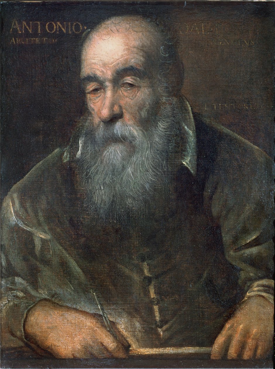 Antonio da Ponten (1512-97) muotokuva (rakennettu Rialton silta) tekijältä Italian School