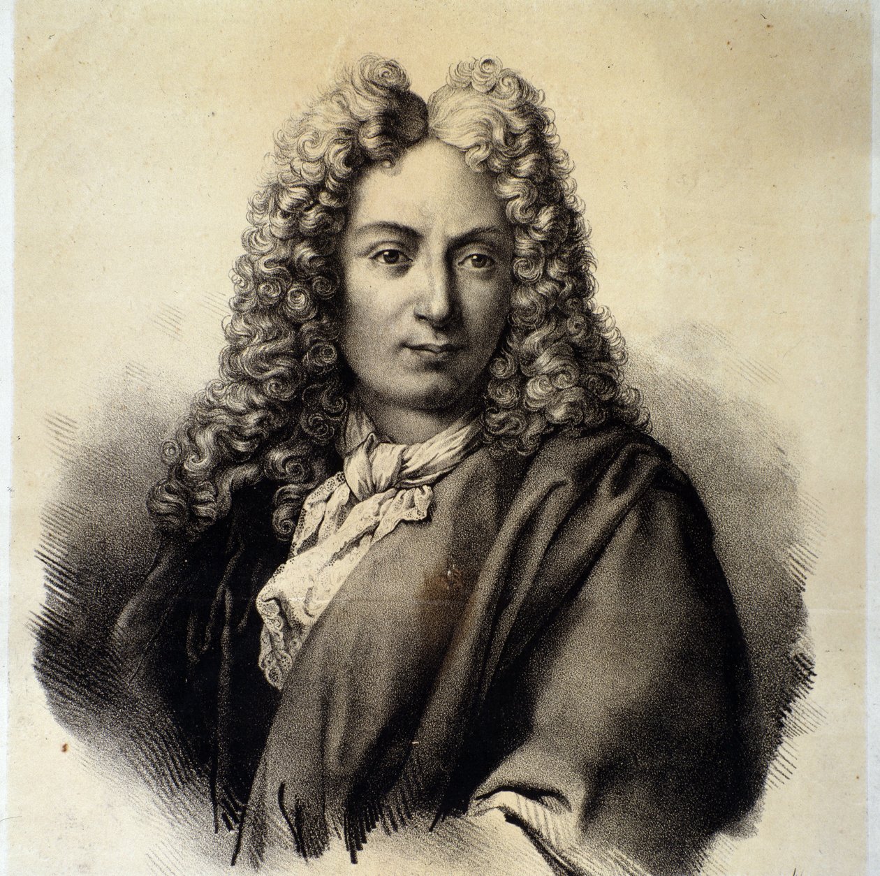 Arcangelo Corellin (1653-1713) muotokuva italialainen säveltäjä ja viulisti tekijältä Italian School