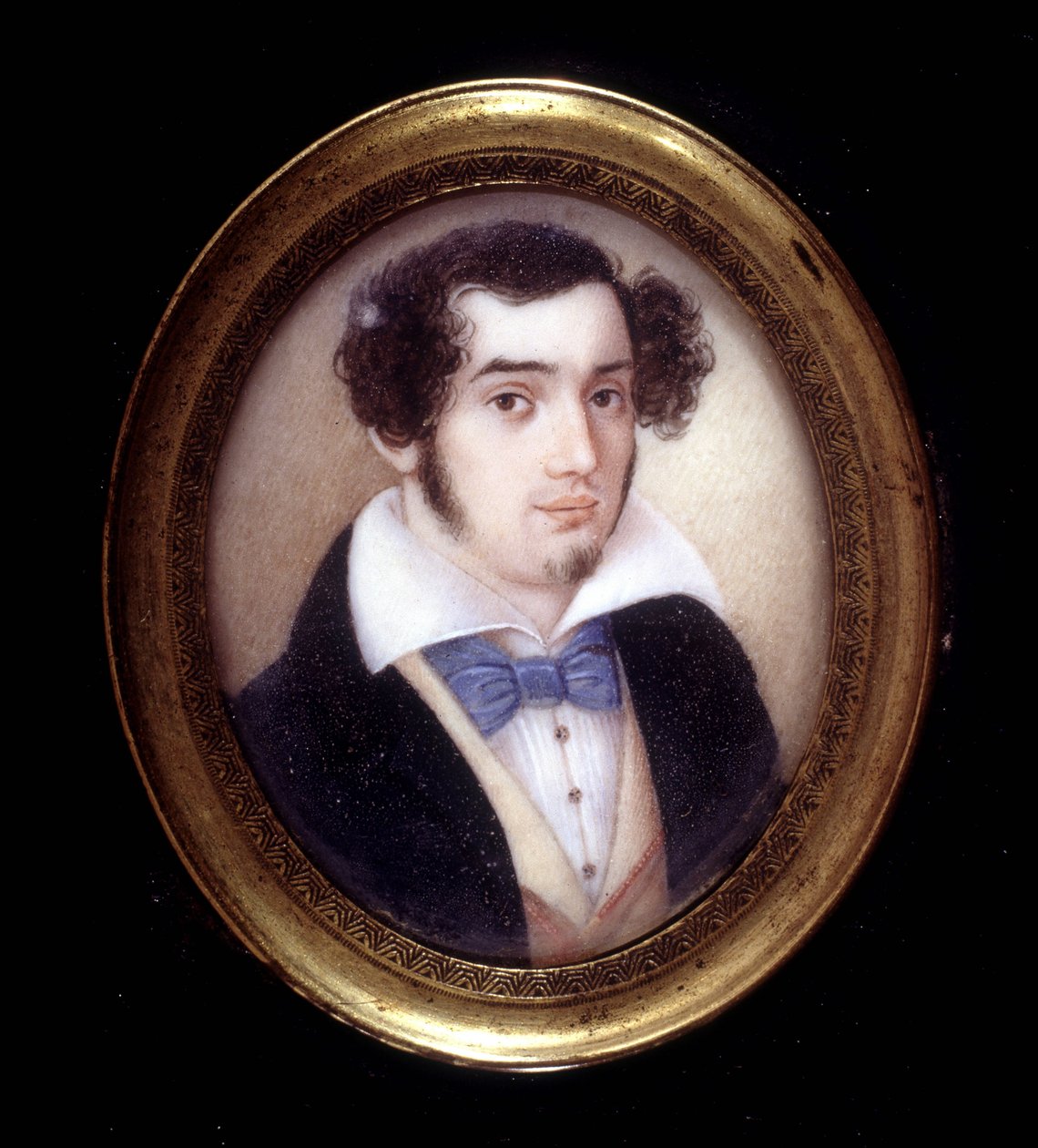 Ciro Menottin (1798 - 1831) muotokuva. Risorgimenton museo. Milano tekijältä Italian School