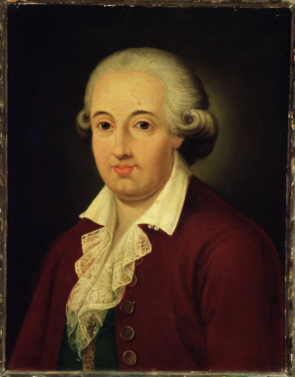 Muotokuva Domenico Cimarosa (1749-1801) italialainen säveltäjä tekijältä Italian School