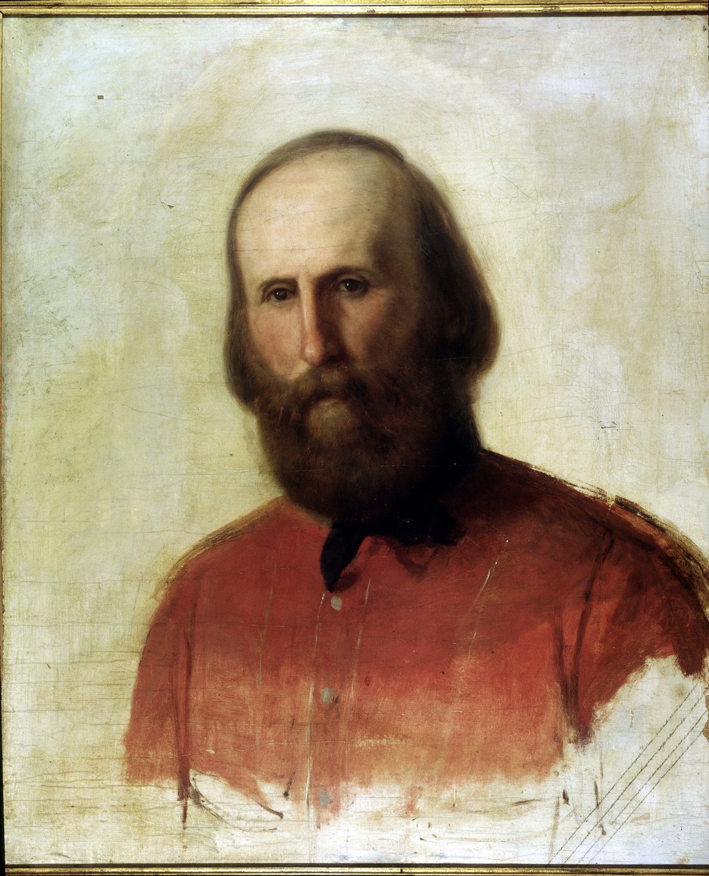 Garibaldin muotokuva. Risorgimenton museo. Milano tekijältä Italian School