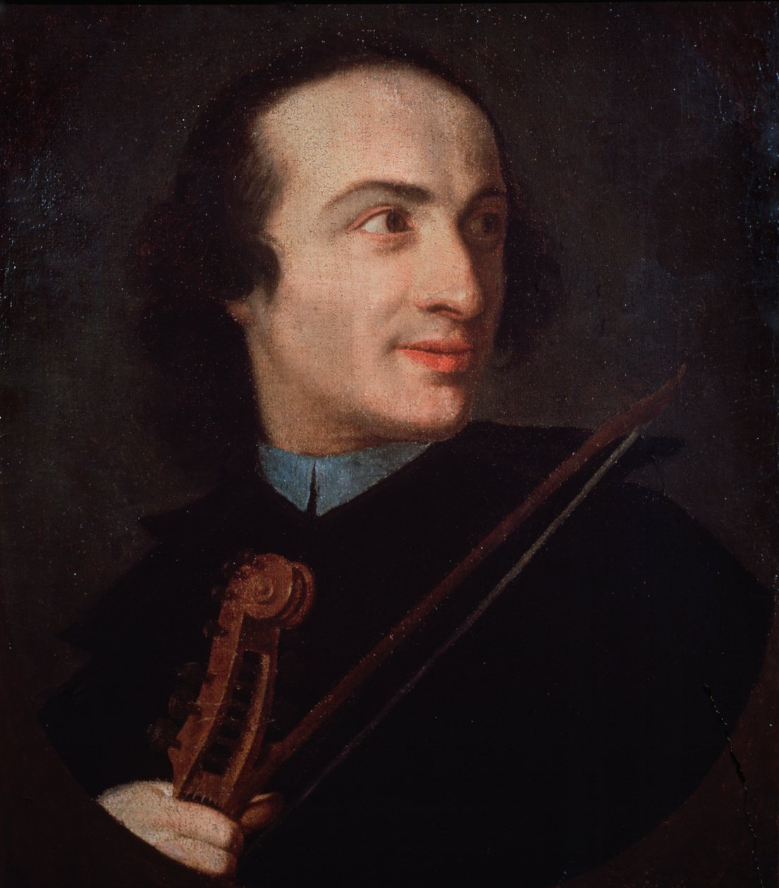 Giuseppe Tartinin (1692-1770) muotokuva italialainen viulisti ja säveltäjä. tekijältä Italian School