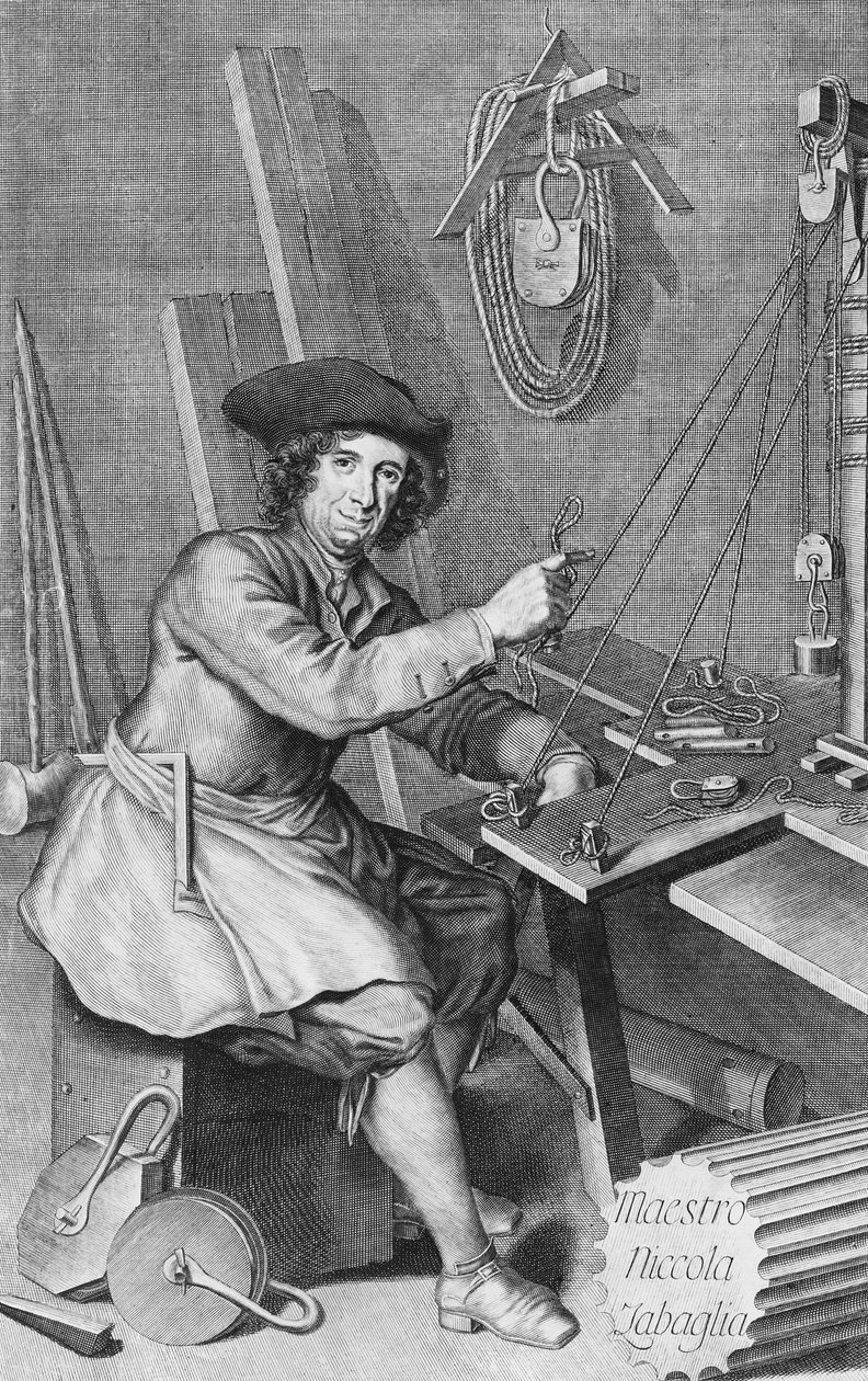 Maestro Nicola Zabaglian muotokuva tekijältä Italian School