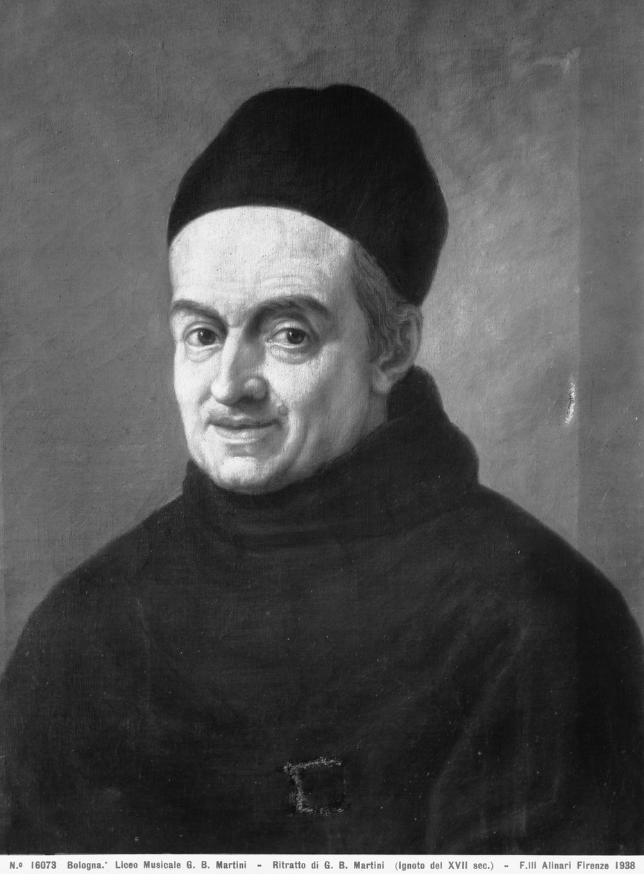 Padre Martinin muotokuva, noin 1765 tekijältä Italian School