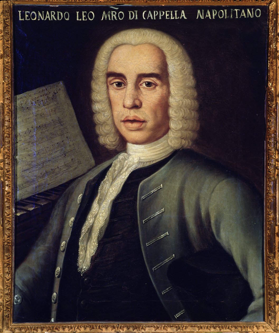 Italialaisen säveltäjän Leo Leonardon (1694-1744) muotokuva tekijältä Italian School