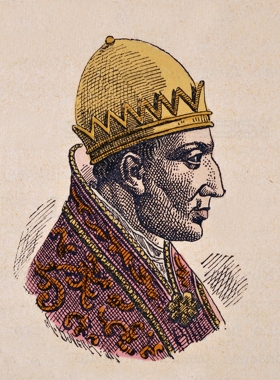 Antipaavi Felix II:n (Felice) muotokuva (355-365) tekijältä Italian School