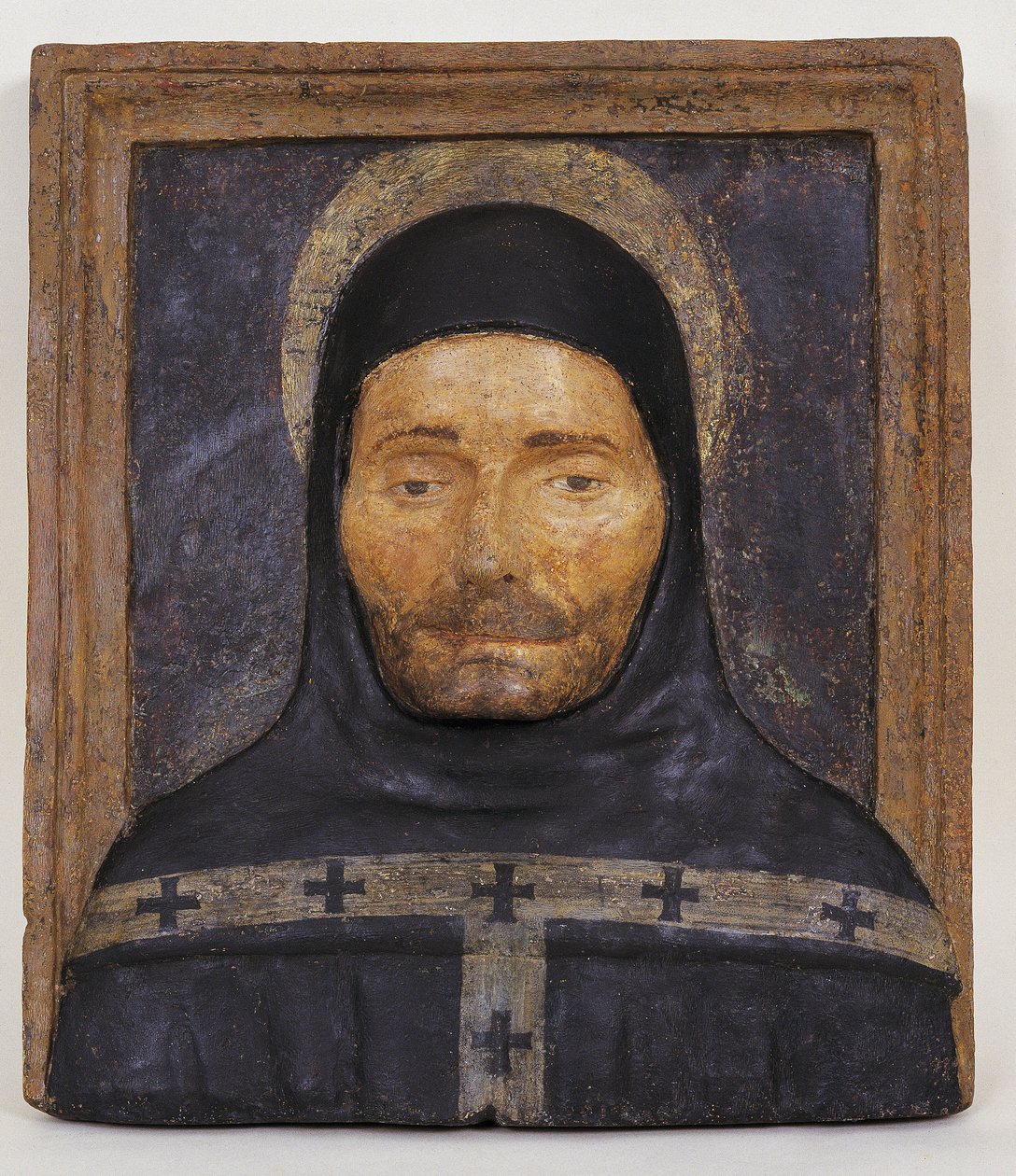 Dominikaanisen Antonino Pierozzin muotokuva, joka tunnetaan pyhä Antoninina, Firenzen suojelijana (1389-1459) tekijältä Italian School