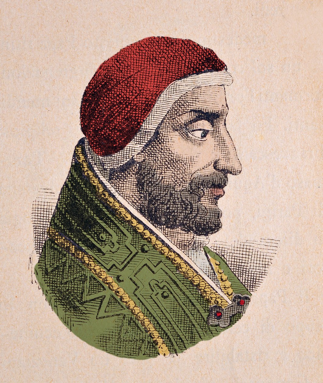 Paavi Alexandre IV:n muotokuva (Aleksanteri tai Alessandro) (1254-1261) tekijältä Italian School