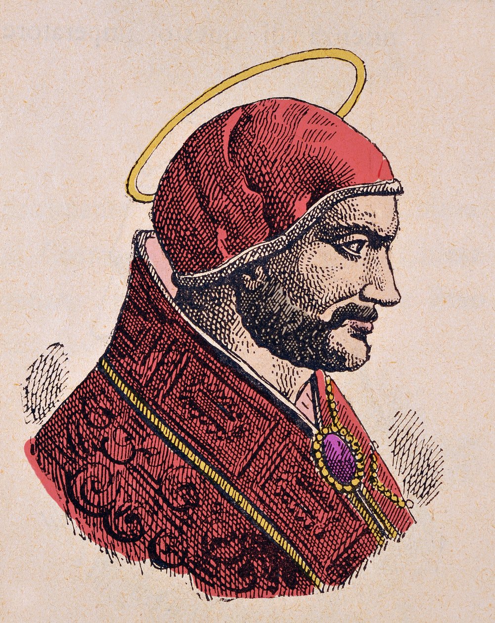 Muotokuva paavin Jeesuksen ylösnousemuksesta (Anastasios, Anastasios) (ξ99-401) tekijältä Italian School