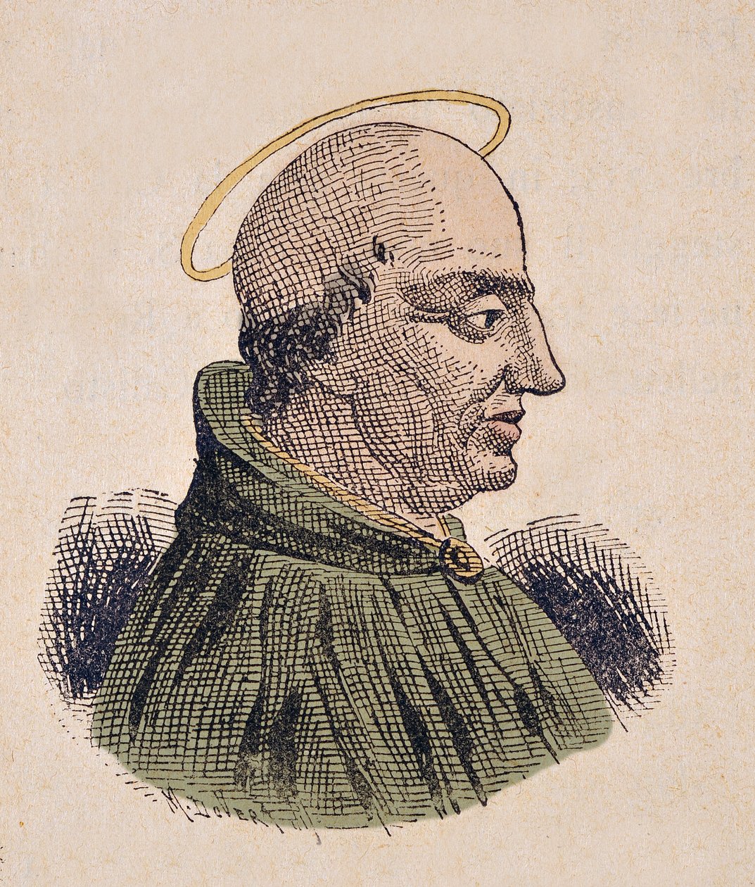 Paavi Anteren muotokuva (Anterus tai Antero) (235-236) tekijältä Italian School