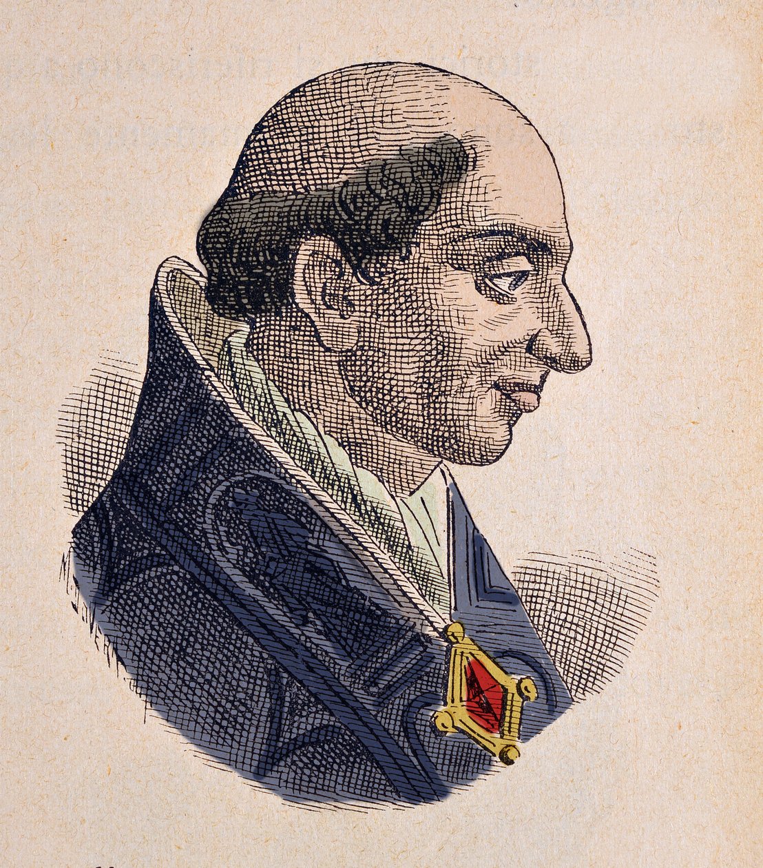 Paavi Bonifacius VI:n muotokuva (Bonifacius tai Bonifacio) tekijältä Italian School