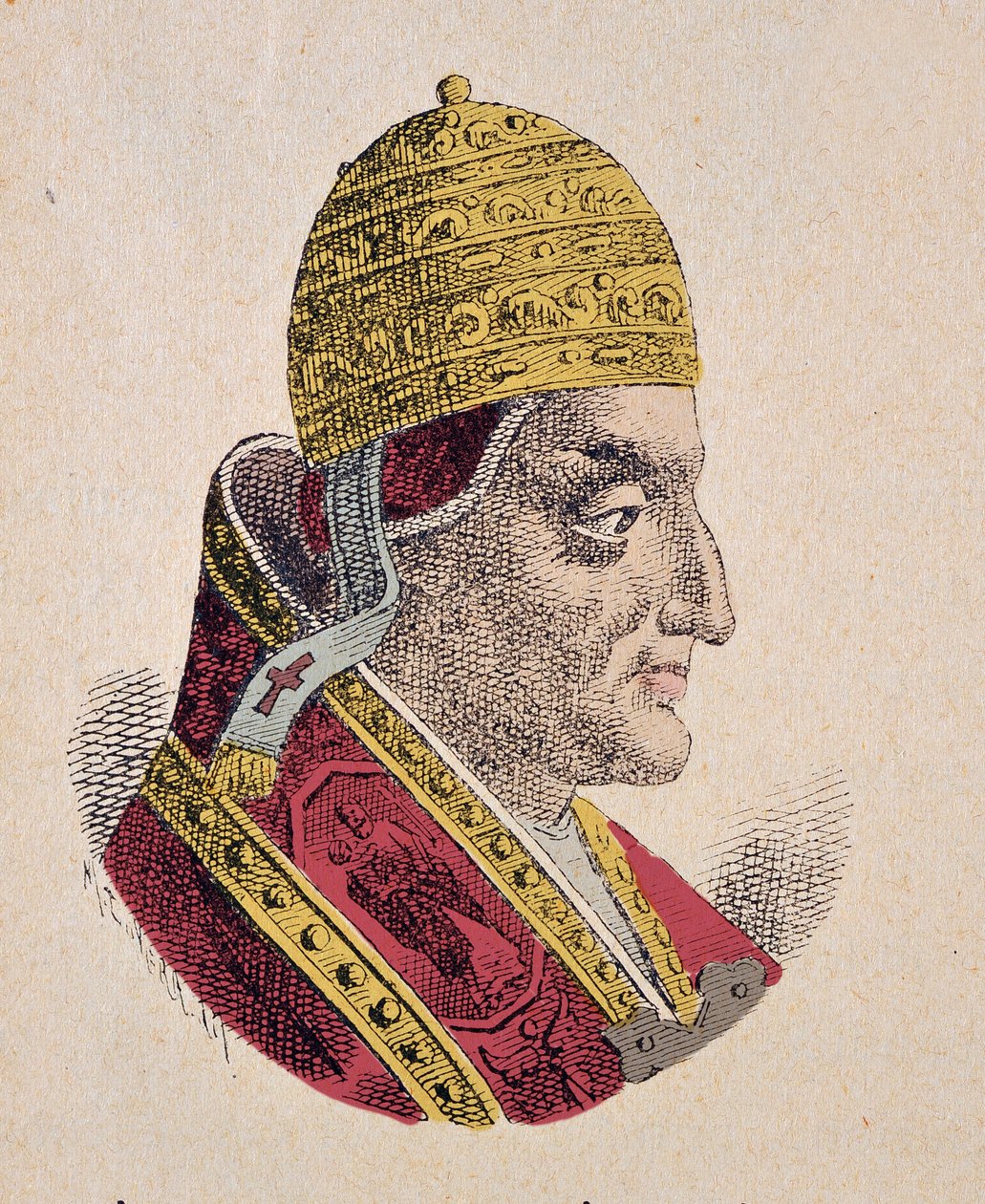 Paavi Innocentius IV:n muotokuva (1243-1254) tekijältä Italian School