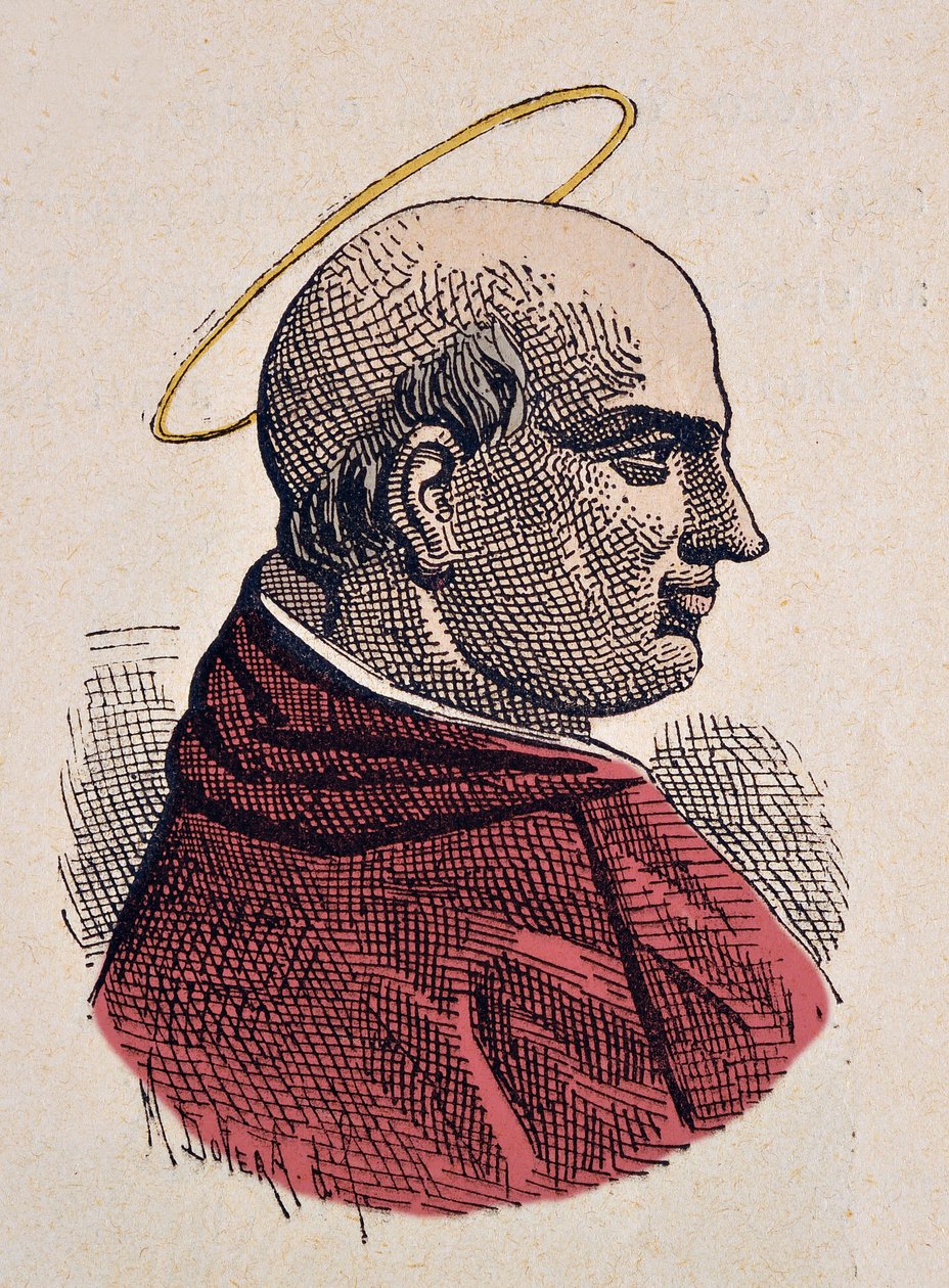 Paavi Marcel Ierin muotokuva (Marcellus tai Marcello I) (308-309) tekijältä Italian School