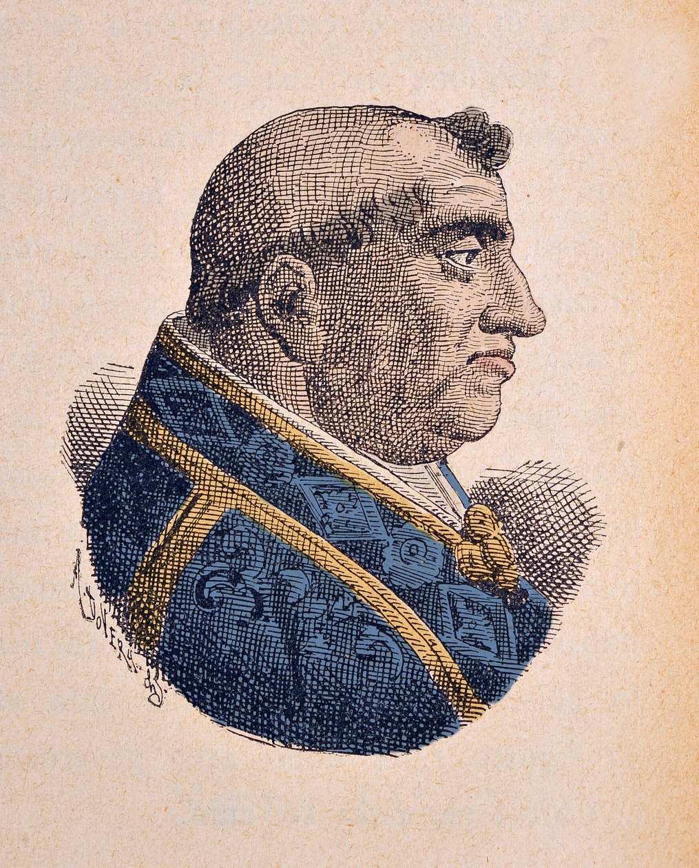 Paavi Pie II:n muotokuva (Pius tai Pio tai Enea Silvio Piccolomini) (1458-1464) tekijältä Italian School