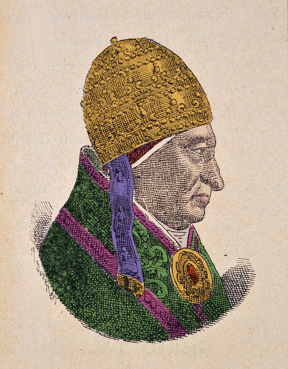 Paavi Sixte IV:n muotokuva (Sixtus, Sisto tai Xystus tai Francesco della Rovere) (1471-1484) tekijältä Italian School