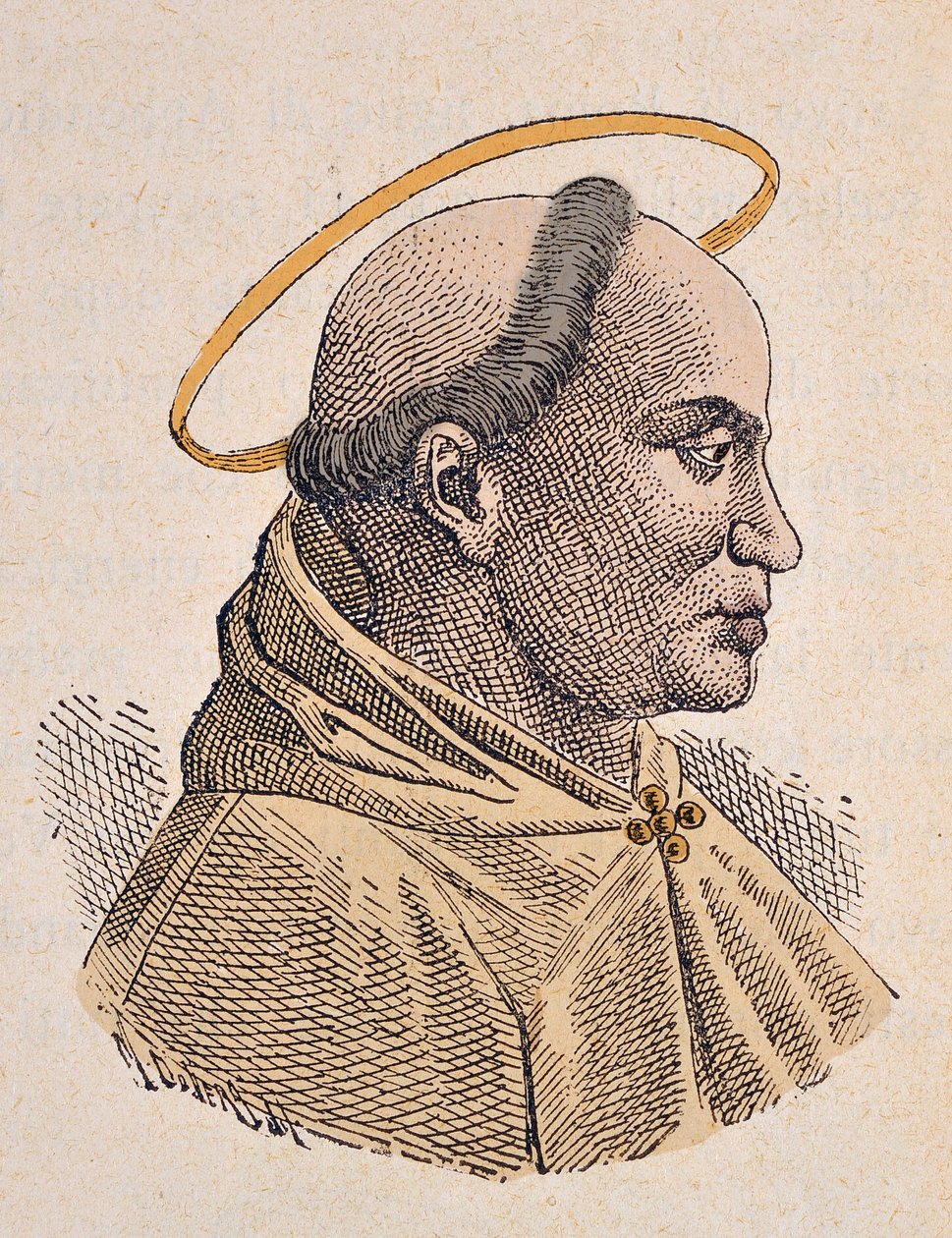 Paavi Victor (Vittore) Ier (n. 189-199) muotokuva tekijältä Italian School