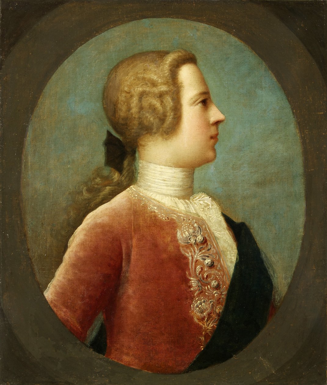 Prinssi Charles Edward, n. 1740 (öljy kankaalle) tekijältä Italian School