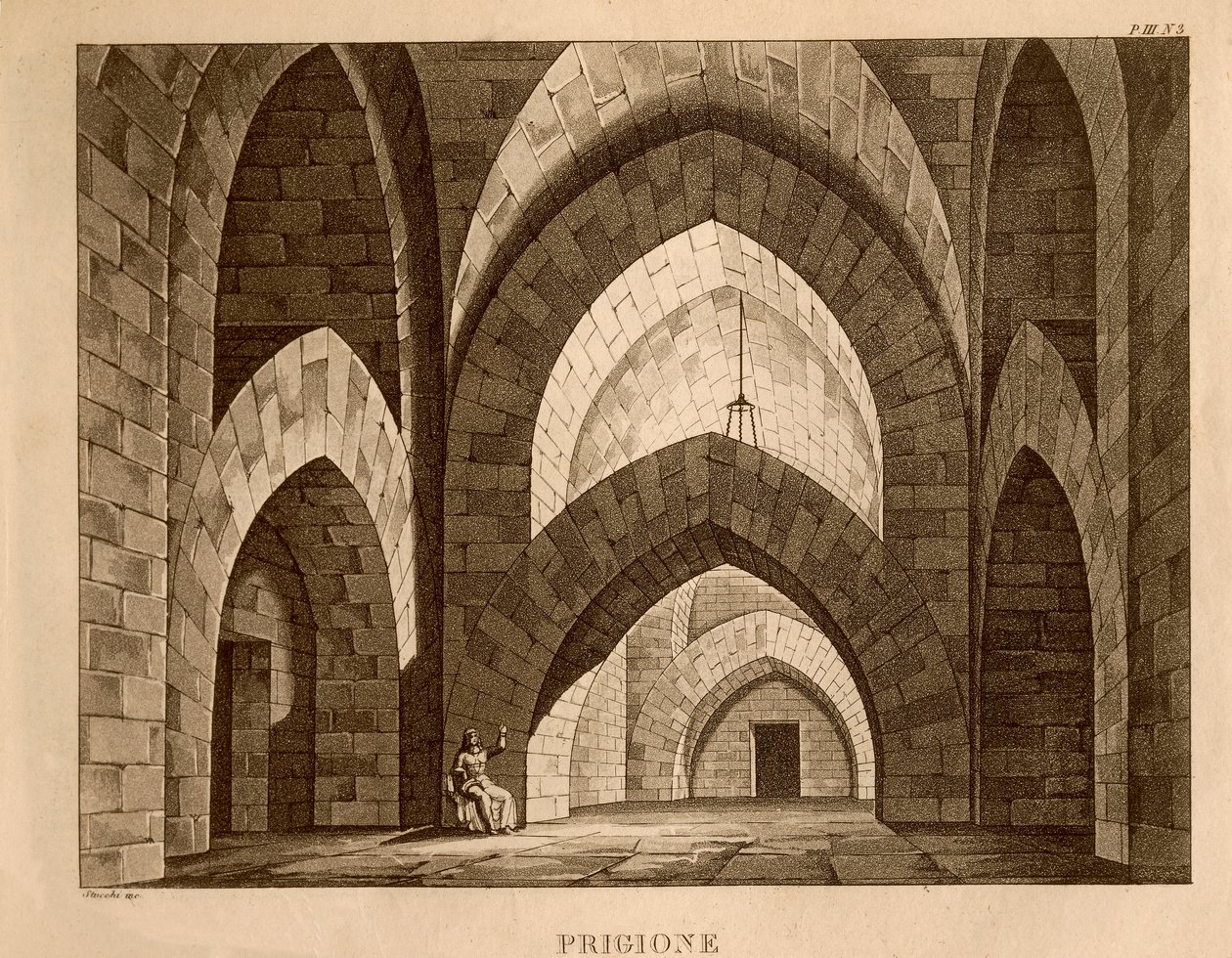 Vankila, Gioachino Rossinin (litho) 