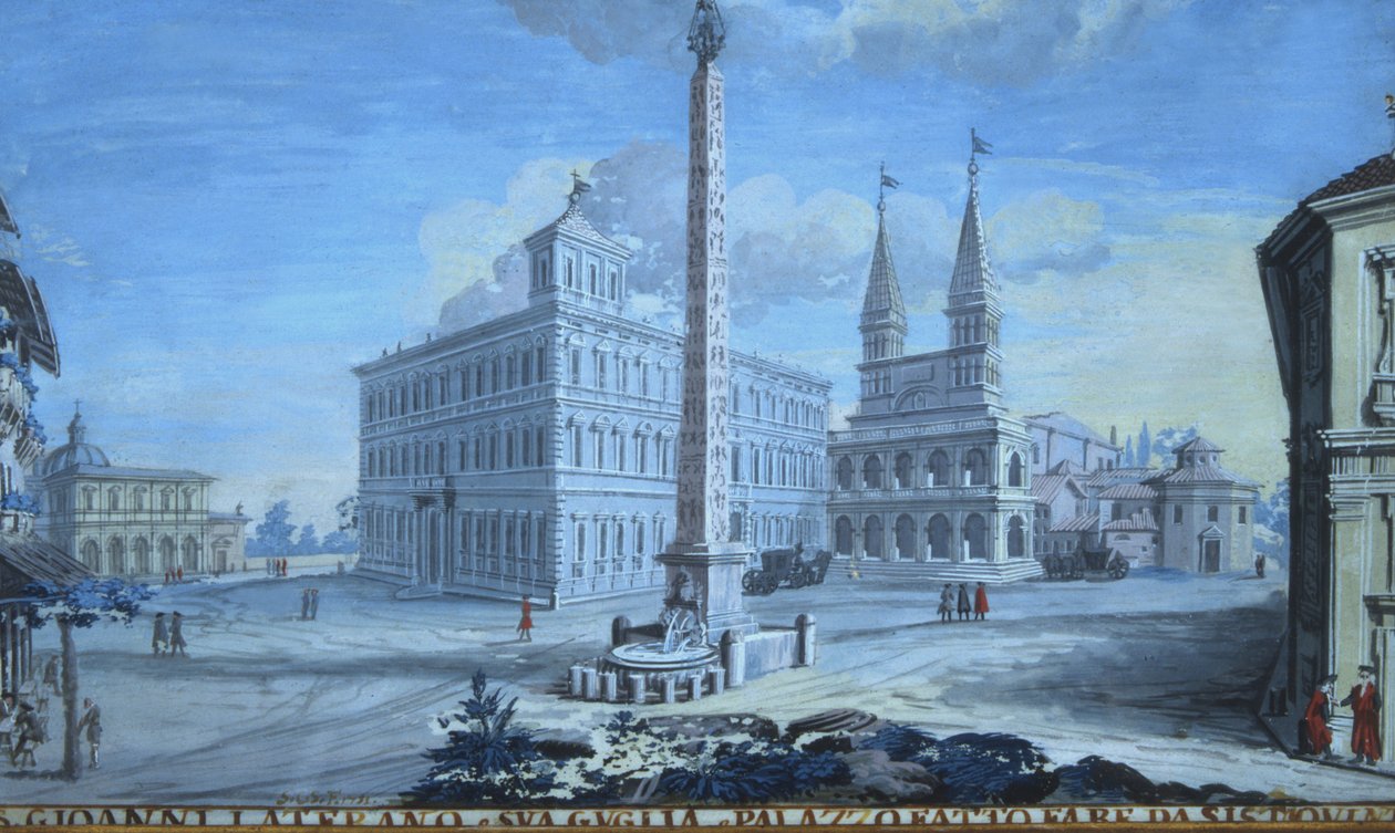 San Giovanni Lateranossa tekijältä Italian School