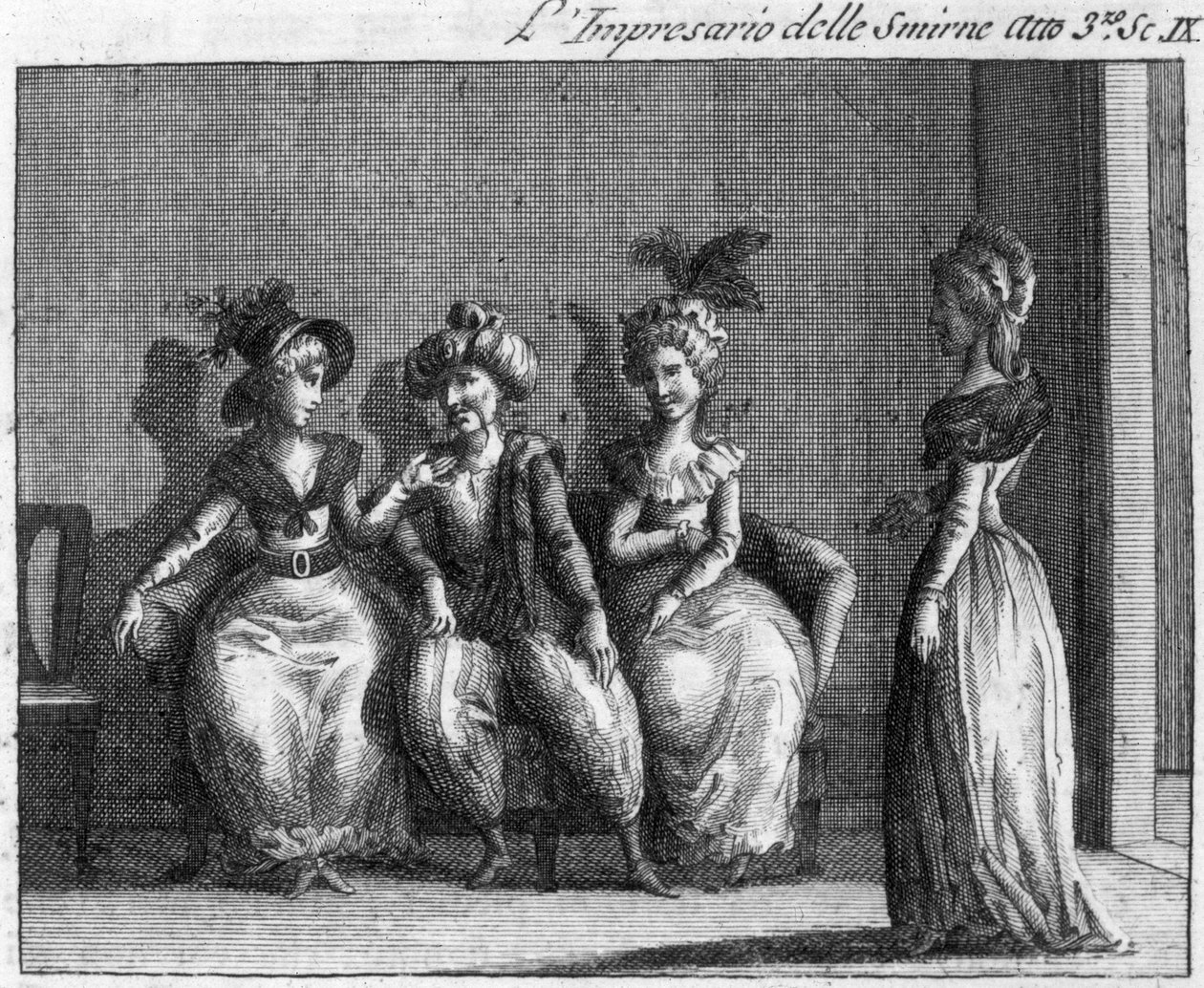 Carlo Goldonin (1707-1793) sarjakuvan "" L