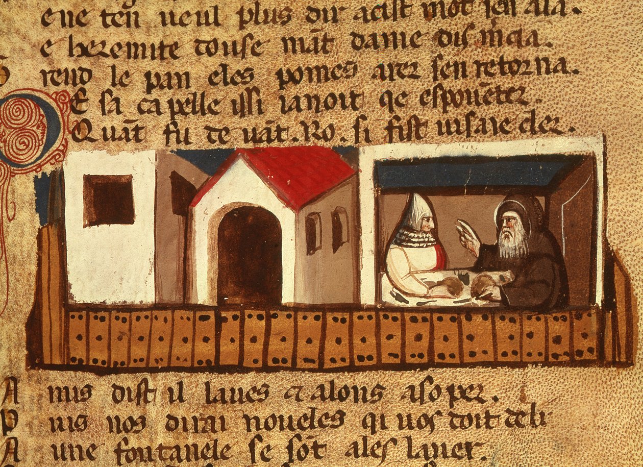 Hakee turvapaikkaa luostarista Codex Entree dEspagnesta tekijältä Italian School