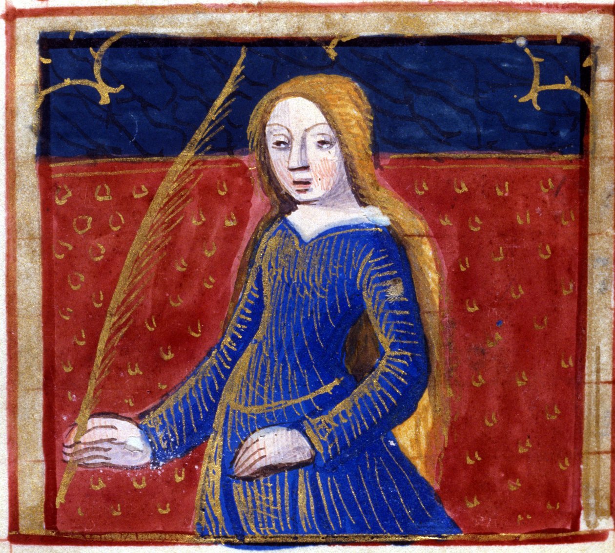 Neitsyen merkki. Italialainen horoskooppi, 1400-luvun puoliväli. tekijältä Italian School