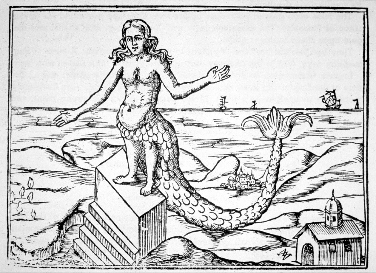 Divinity Dragon, kopio Athanasius Kirchnerin piirroksesta Oidipus Aegyptiacuksesta, Rooma 1652, käytetty Taikuuden historiassa, julkaistu 1800-luvun lopulla. tekijältä Italian School