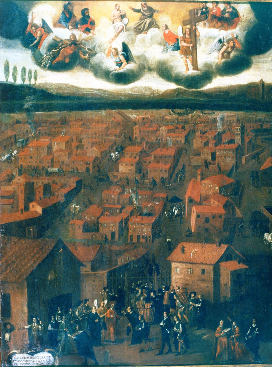 Rutto Roomassa vuonna 1656 tekijältä Italian School