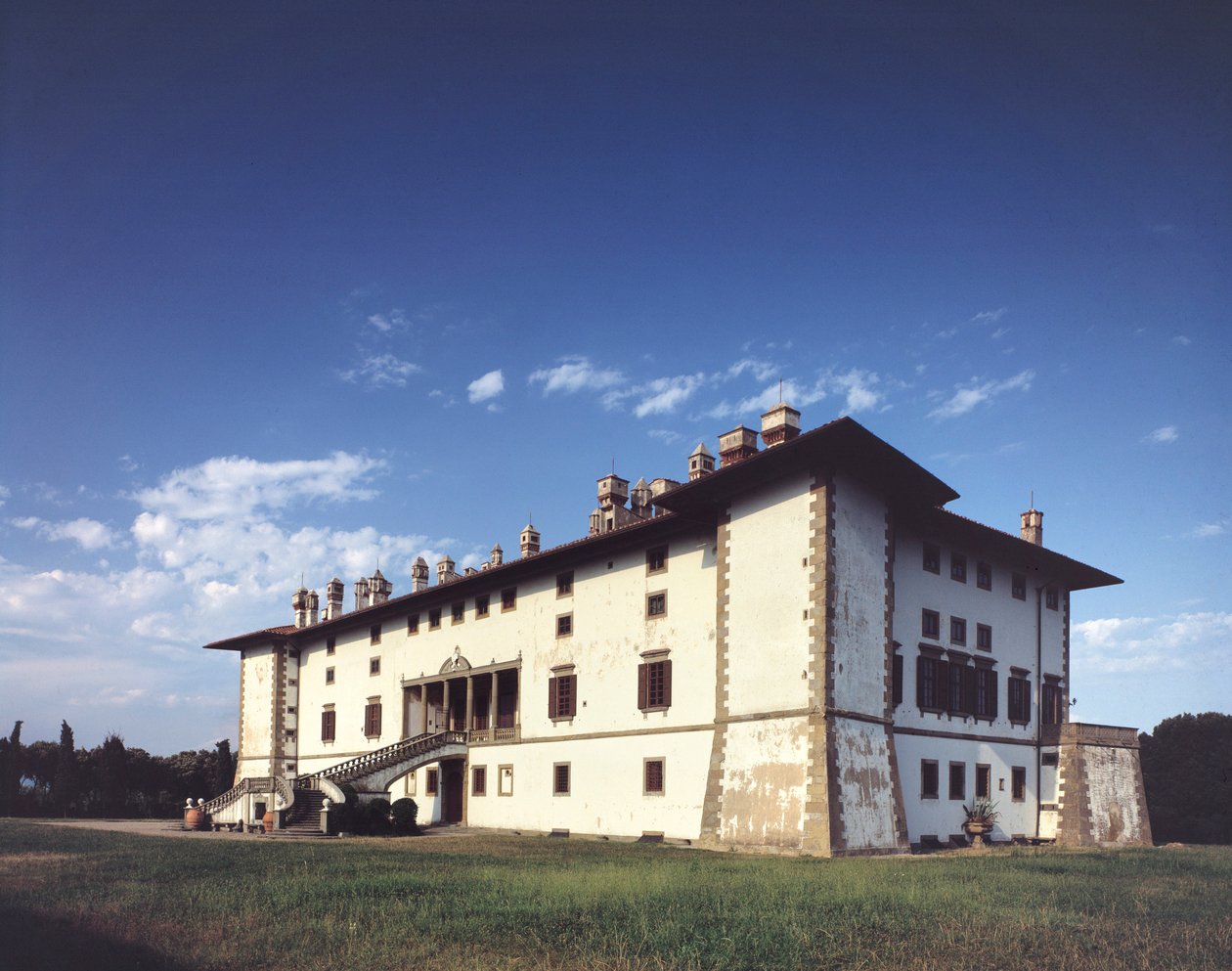 Sadan kiminalaisen huvila - 1596-1600 tekijältä Italian School